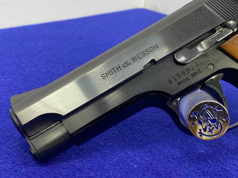 1971 Smith Wesson 39-2 9mm Blued 4" *ICONIC FIRST GEN SINGLE-STACK PISTOL*-img-12