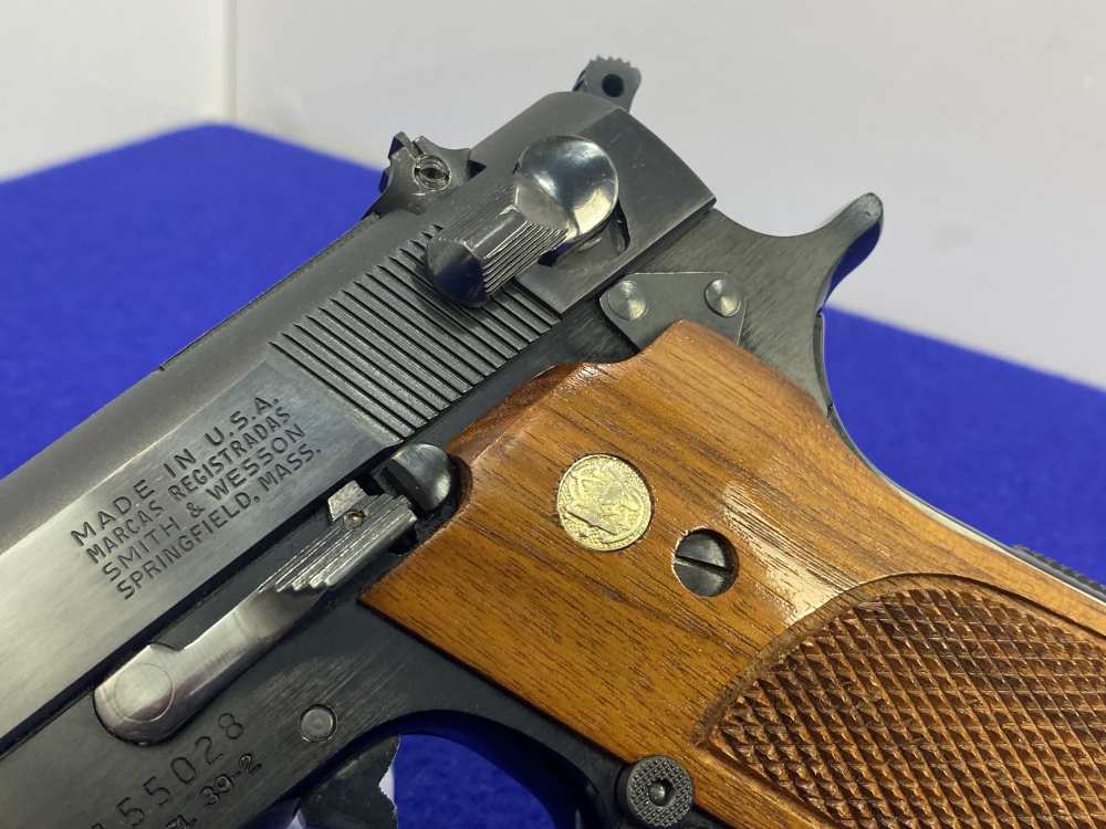 1971 Smith Wesson 39-2 9mm Blued 4" *ICONIC FIRST GEN SINGLE-STACK PISTOL*-img-10