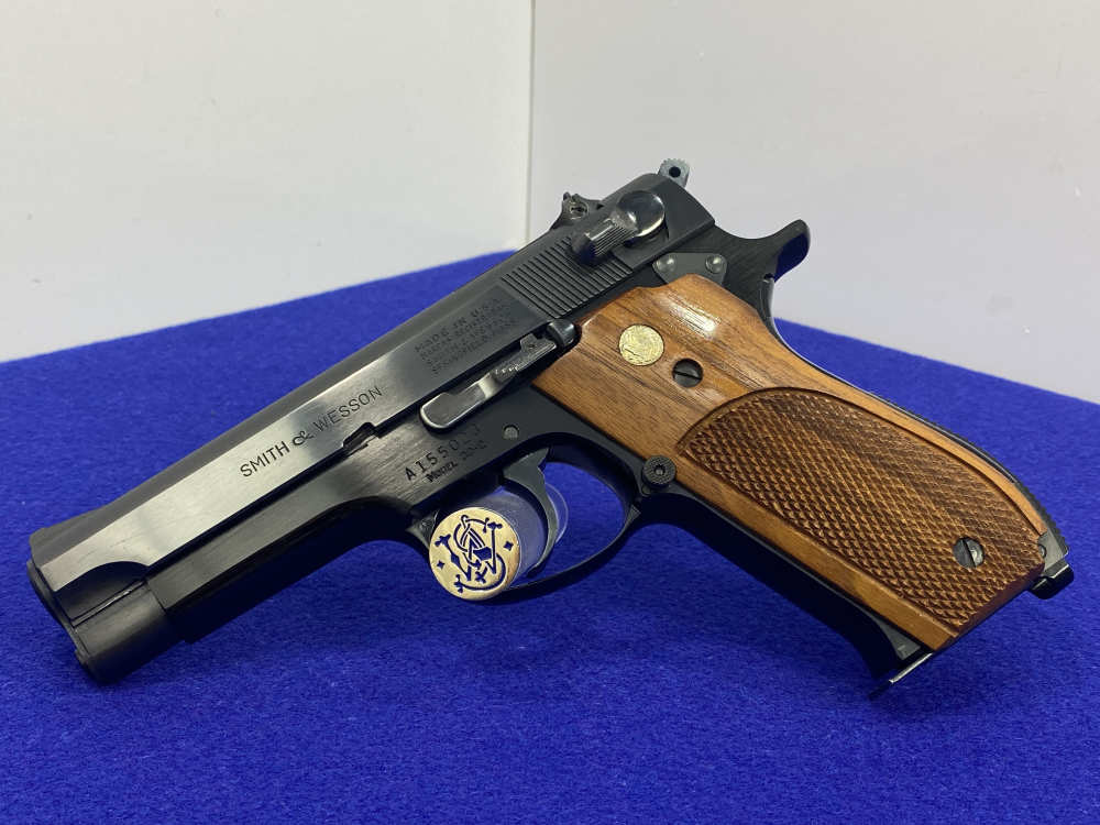 1971 Smith Wesson 39-2 9mm Blued 4" *ICONIC FIRST GEN SINGLE-STACK PISTOL*-img-7