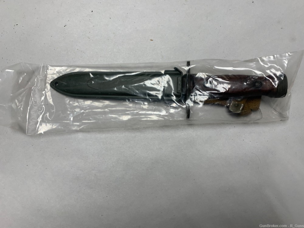 ITALIAN BM-59 RIFLE BAYONET W/ SCABBARD-img-1