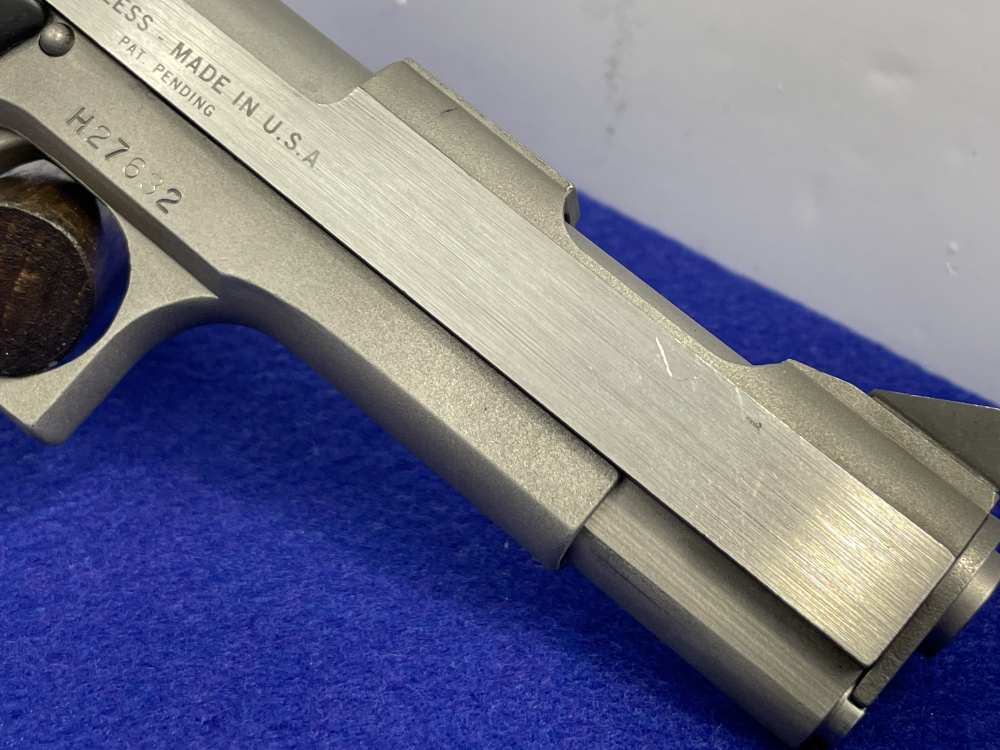 AMT Automag II .22 WMR 4.5" Stainless *AMAZING MANGUM RIMFIRE PERFORMANCE*-img-17