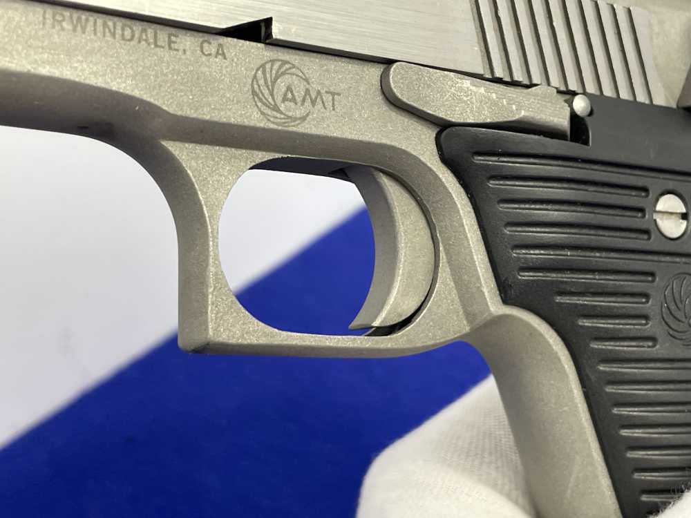 AMT Automag II .22 WMR 4.5" Stainless *AMAZING MANGUM RIMFIRE PERFORMANCE*-img-37