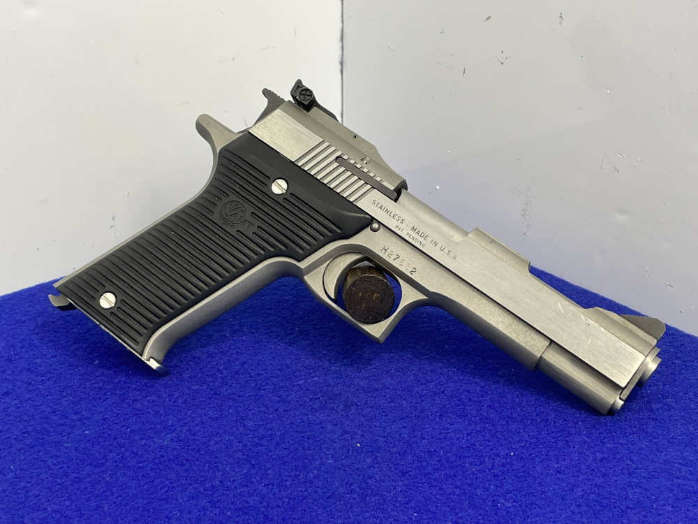 AMT Automag II .22 WMR 4.5" Stainless *AMAZING MANGUM RIMFIRE PERFORMANCE*-img-11