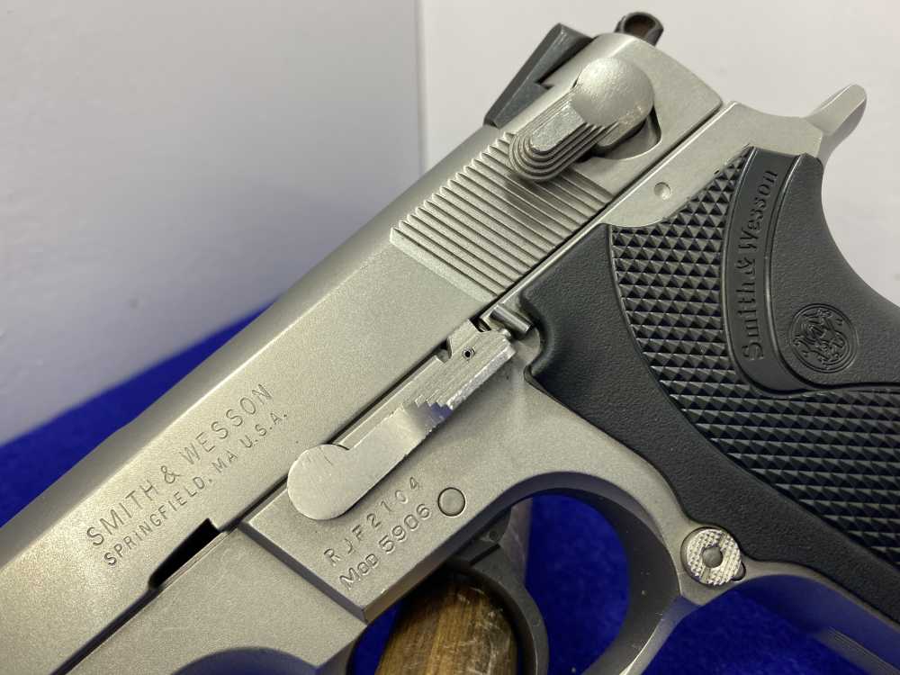 Smith Wesson Model 5906 9mm SS 4" *WONDER NINE ERA CLASSIC*-img-10
