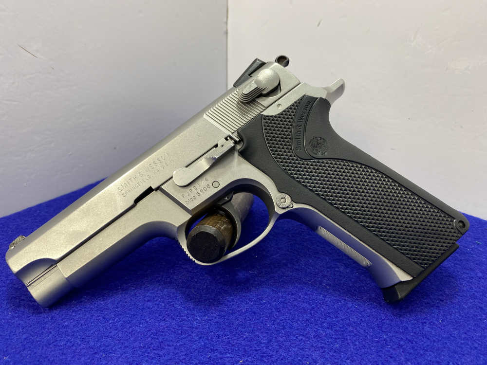 Smith Wesson Model 5906 9mm SS 4" *WONDER NINE ERA CLASSIC*-img-7