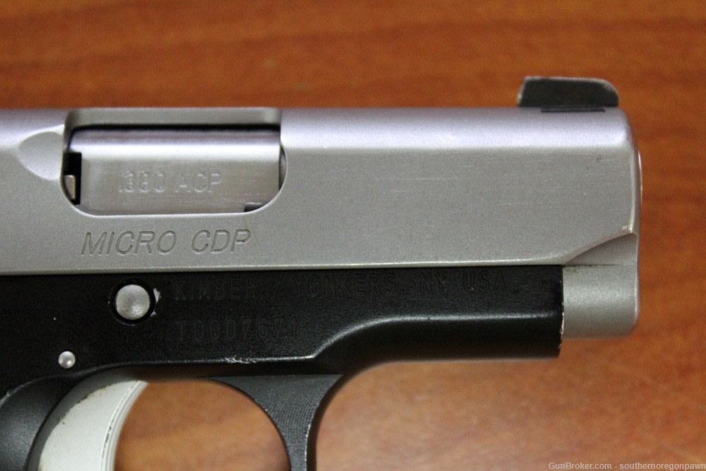 Kimber Custom Shop Micro CDP .380 ACP Two Tone -img-1