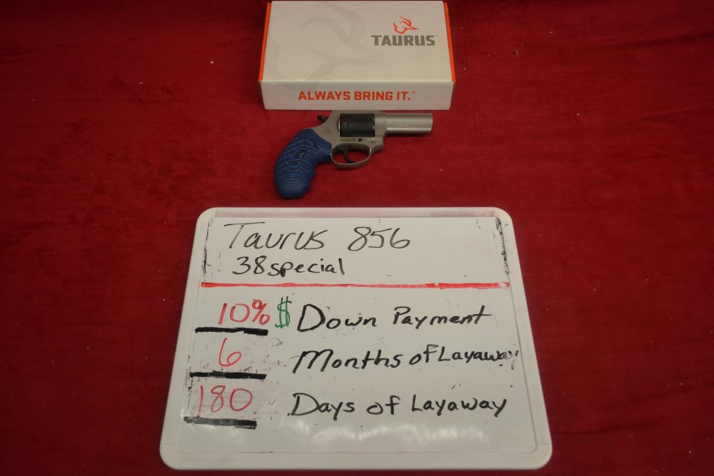 Taurus 856 38Special 3"Barrel, Layaway Available.-img-0