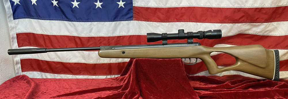 Benjamin Titan NP Air Rifle .177 Cal Nitro Piston Winchester 3-9x42 Scope-img-0