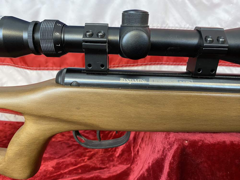 Benjamin Titan NP Air Rifle .177 Cal Nitro Piston Winchester 3-9x42 Scope-img-16