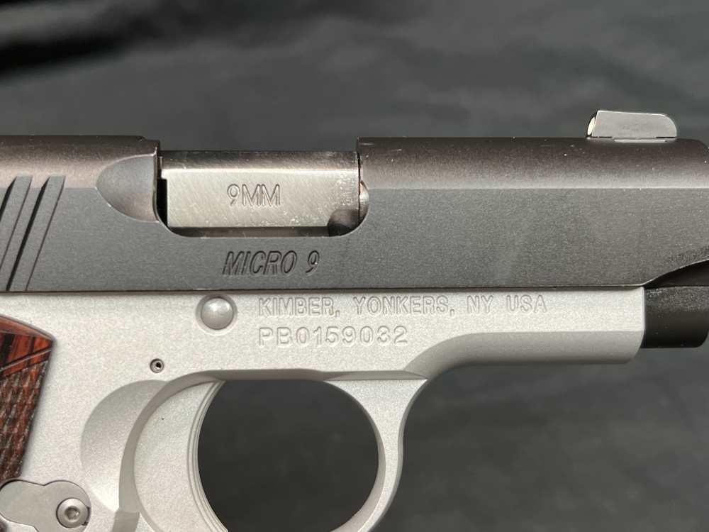 Kimber Micro 9 Two Tone 9mm 3.1" Pistol-img-12