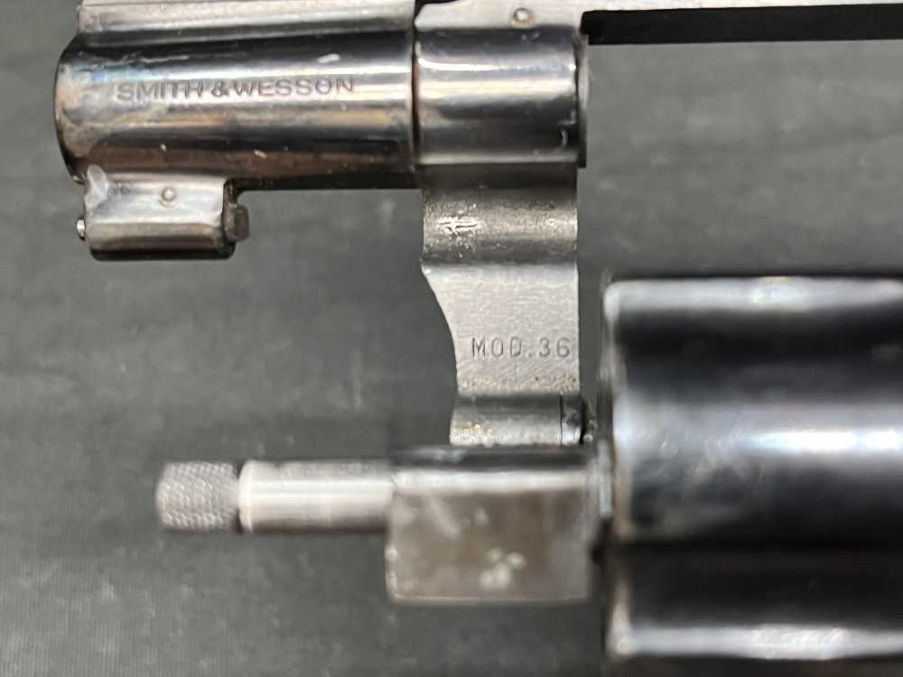 Smith & Wesson 36 Revolver 38spl Model 36 No Dash J Frame Revolver 38 SPL-img-9