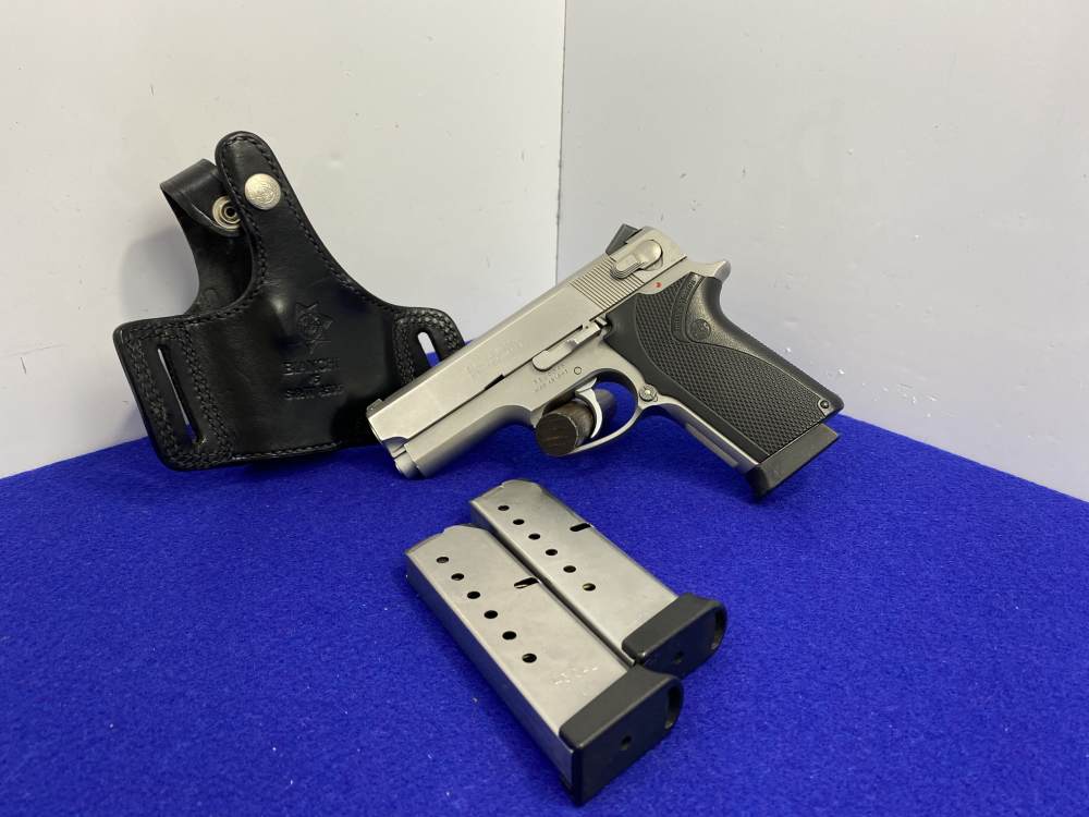 Smith Wesson Model 4516-1 .45 ACP SS 3.75"*BIANCHI LEATHER HOLSTER PACKAGE*-img-2