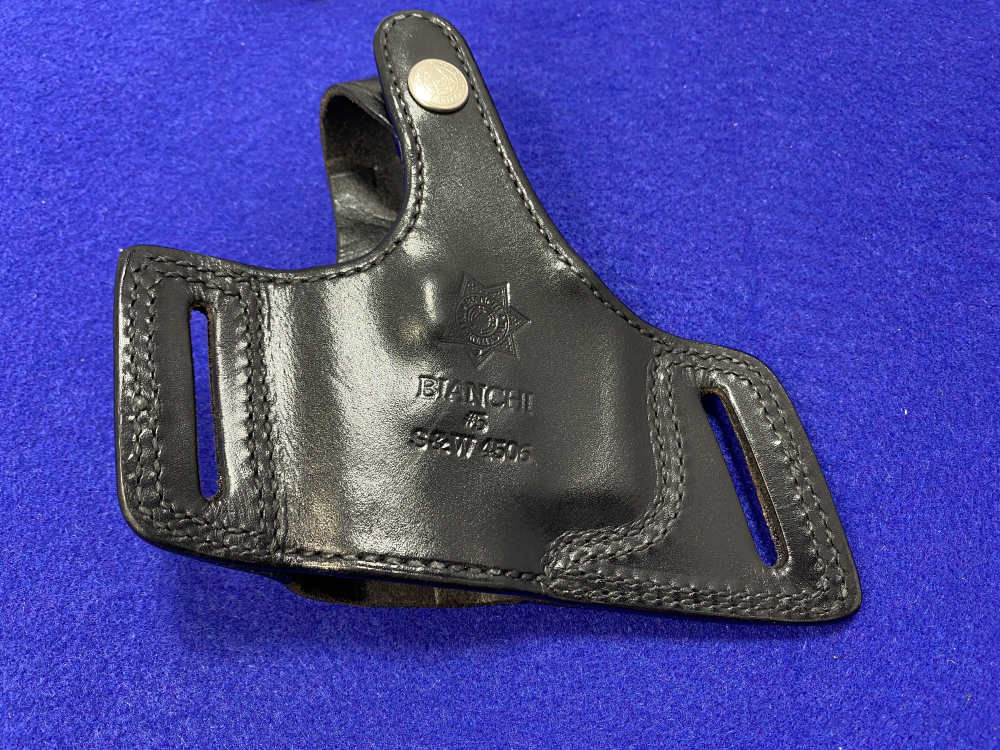 Smith Wesson Model 4516-1 .45 ACP SS 3.75"*BIANCHI LEATHER HOLSTER PACKAGE*-img-4