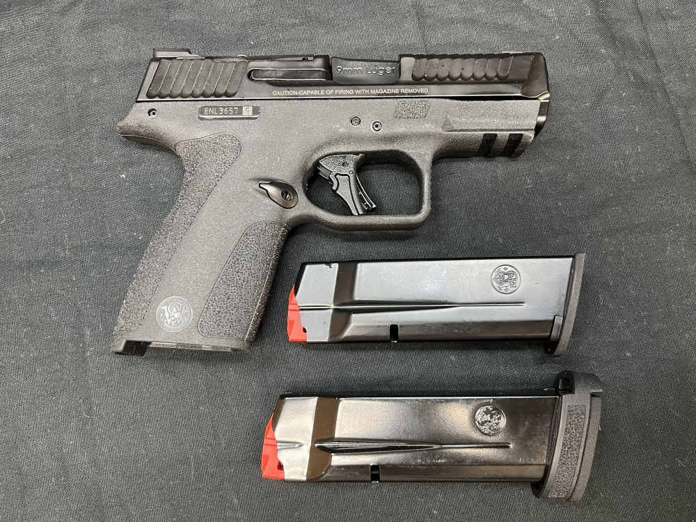 Smith & Wesson M&P 9 Shield X 9mm 3.6" Pistol Night Sights-img-2
