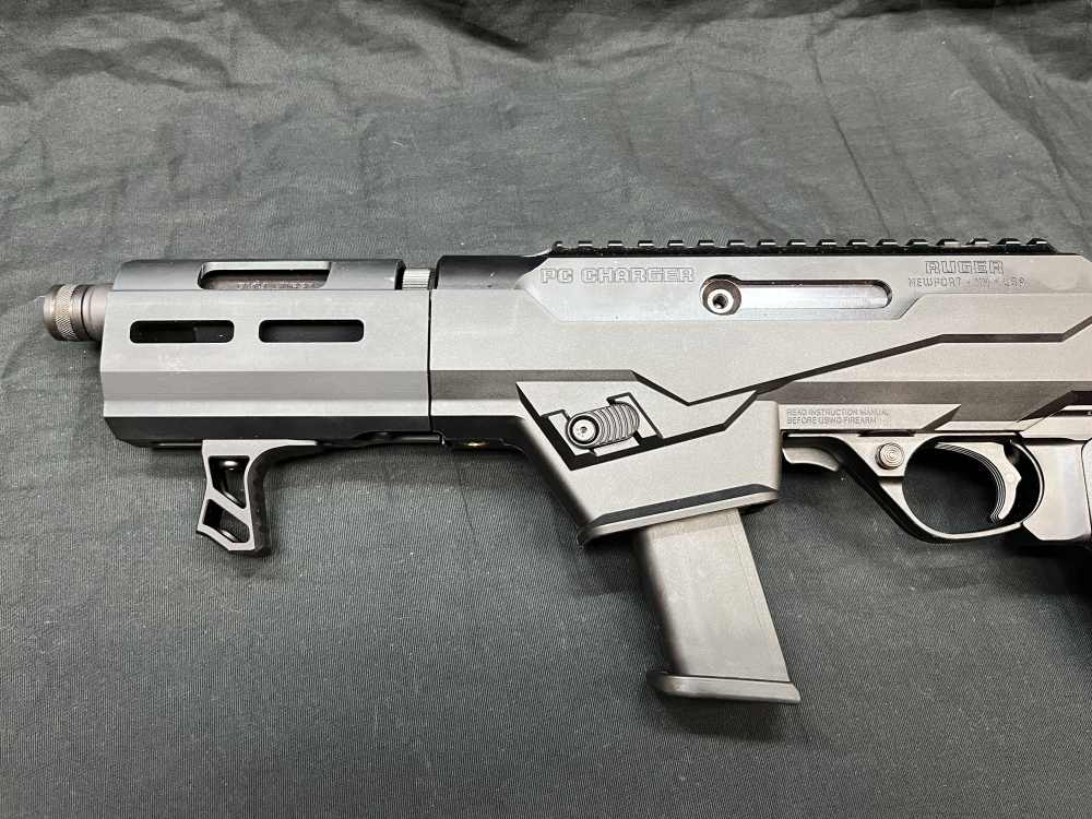 Ruger PC Charger 9mm 6.5" Pistol Takedown Takes Glock Mags Pistol-img-4