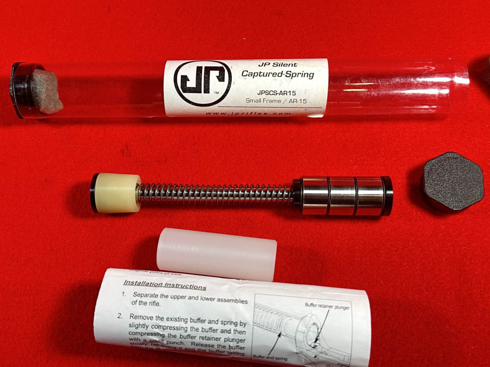 JP Enterprises Silent Captured Spring JPSCS-AR15 AR 15 5.56 Small Frame-img-0