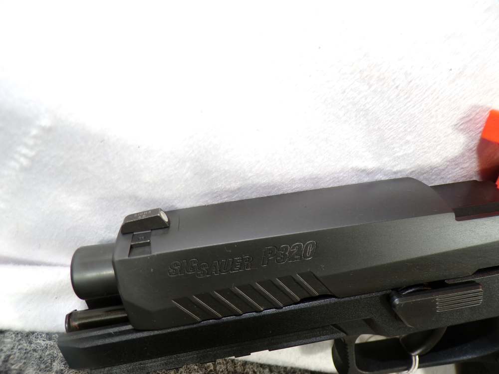 Sig Sauer P320 Nitron 9 MM 4.7" Siglite 3-17 L320F-9-BSS LE As New in Box!-img-4