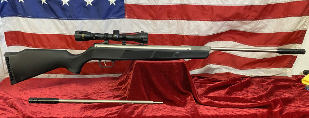 Beeman Sportsman RS2 Air Rifle Combo .177 & .22 Barrels 4x32 Scope-img-12