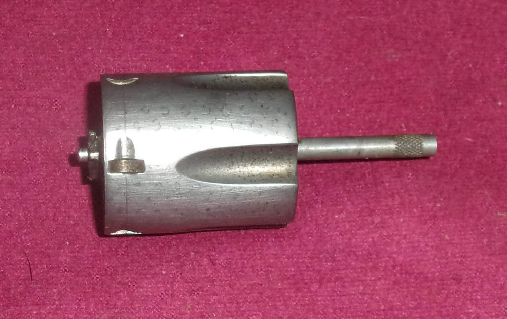 ROSSI 685 38 SPECIAL 5 SHOT CYLINDER ASSEMBLY (NICKEL)-img-0
