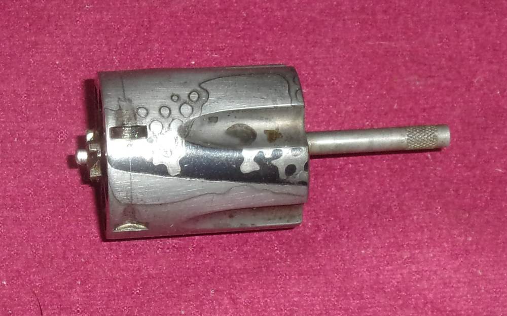 ROSSI 685 38 SPECIAL 5 SHOT CYLINDER ASSEMBLY (NICKEL)-img-2
