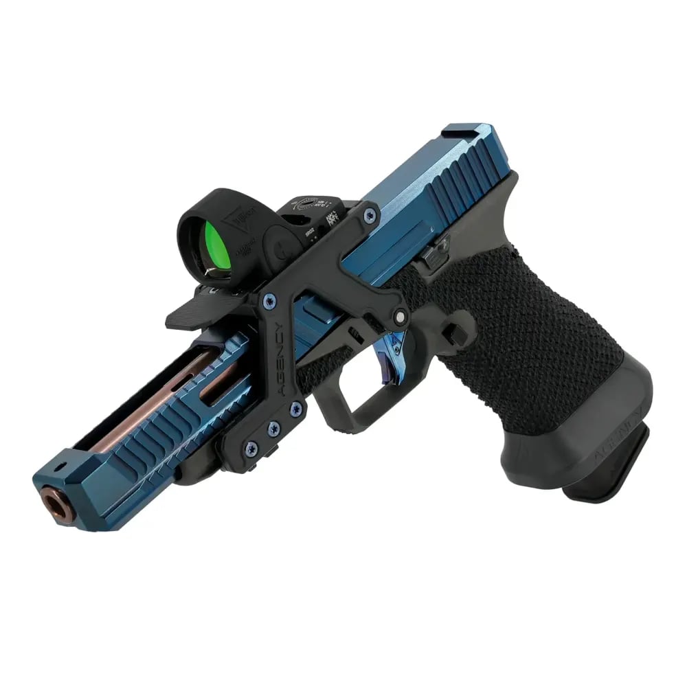 Agency Arms Glock 17L Gen 3 Urban Build-6" Ported Bbl (9mm) SRO-Ice Blue-img-2