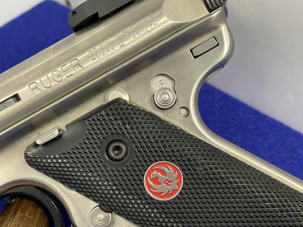 2014 Ruger Mark III Target .22LR 5.5" Stainless *RELIABLE TARGET RIMFIRE*-img-5