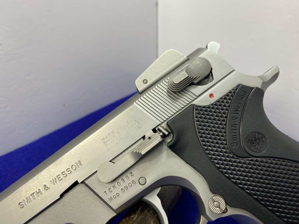 Smith Wesson Model 5906 9mm 4" *SQUARED CHECKERED TRIGGER GUARD*-img-6