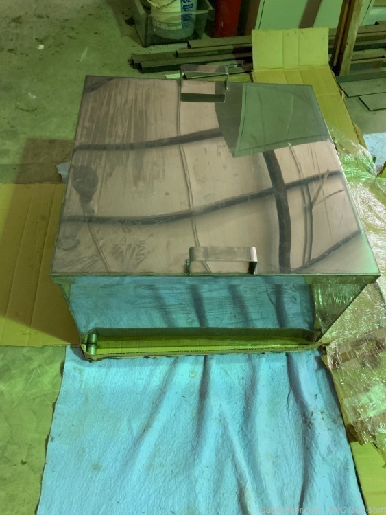 Stainless Steel Parkerizing Tank 30"L x 30"W x 18"H with Lid-img-2