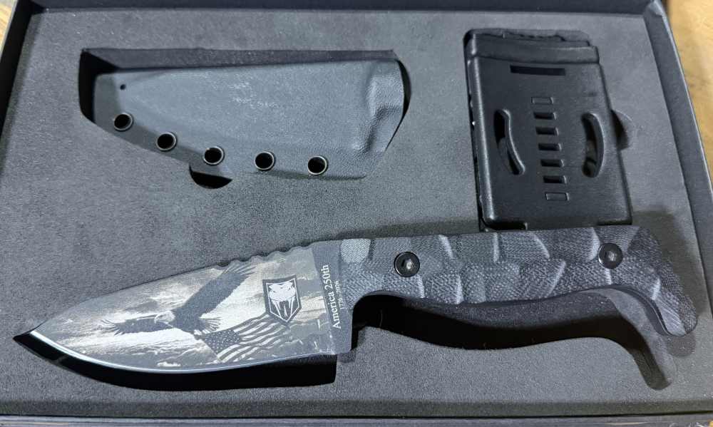 Cobratec Kingpin Custom engraved America 250th theme -img-1