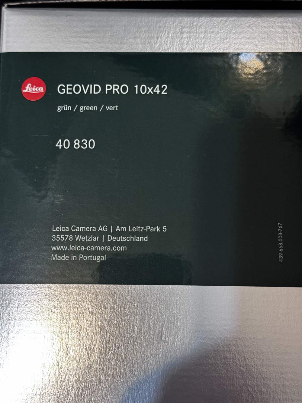 Leica Geovid Pro 10x42 Green Laser Rangefinder Binocular 40830 NEW-img-1