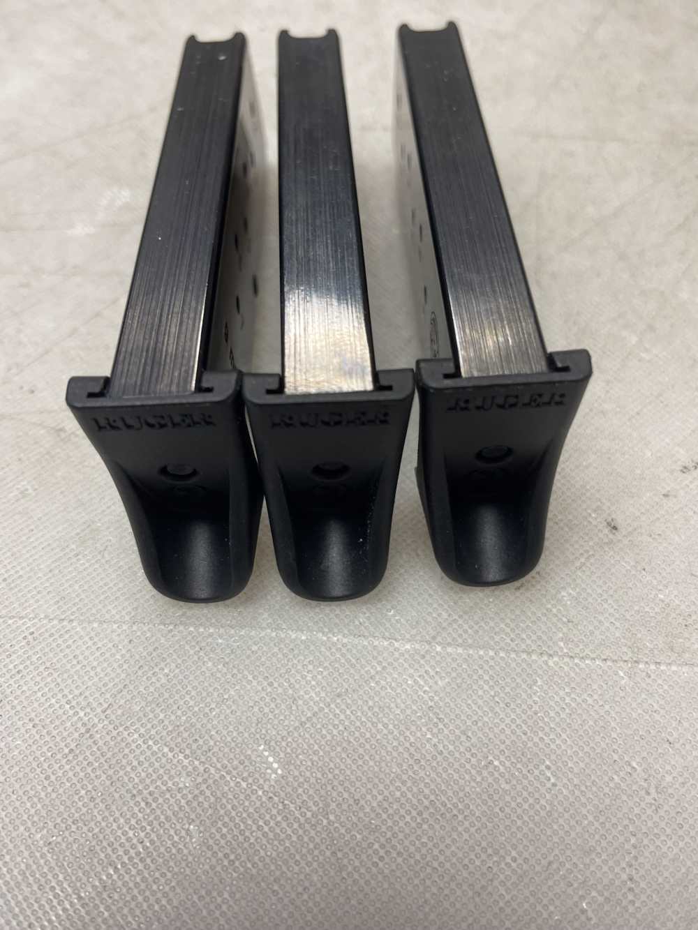 Lot of (3) Ruger LC9 7rd 9mm magazines 90363 With Finger Rest No CC Fees -img-2