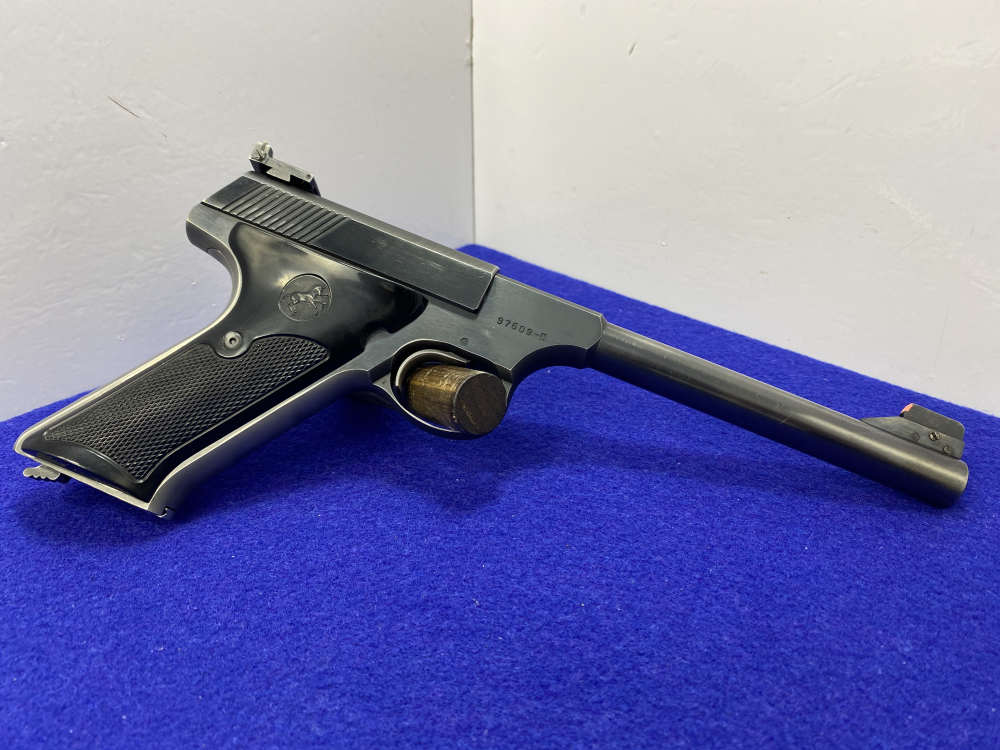 1955 Colt Huntsman .22LR Blue 6" *SECOND SERIES FRAME ARCHITECTURE*-img-15