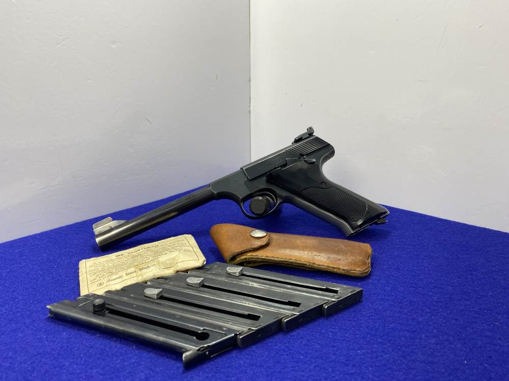 1955 Colt Huntsman .22LR Blue 6" *SECOND SERIES FRAME ARCHITECTURE*-img-3