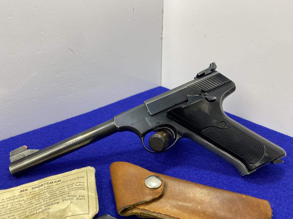 1955 Colt Huntsman .22LR Blue 6" *SECOND SERIES FRAME ARCHITECTURE*-img-2
