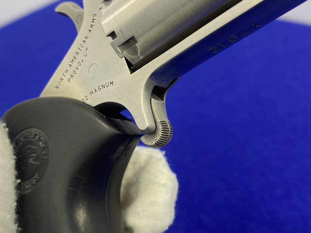 North American Arms NAA Earl .22WMR Stainless 4" *1860 STYLE MINI-REVOLVER*-img-16