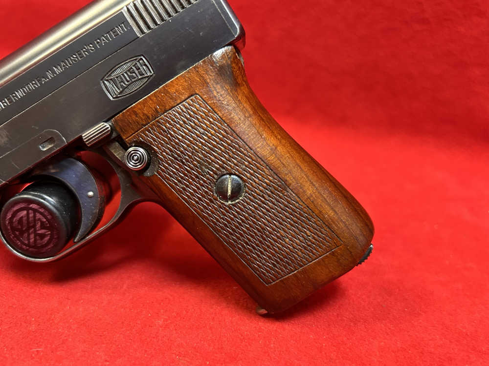 Mauser 1910, 6.35/.25ACP, VL&D NY on Slide, Original Box/Manual-img-3
