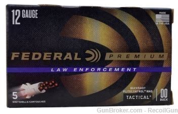 50 Federal LE13200 Tactical LE 12ga 2.75" 9 Pellet 00 Buck Low Recoil-img-0