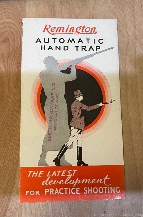 Remington Vintage Automatic Hand Trap Brochure-img-0