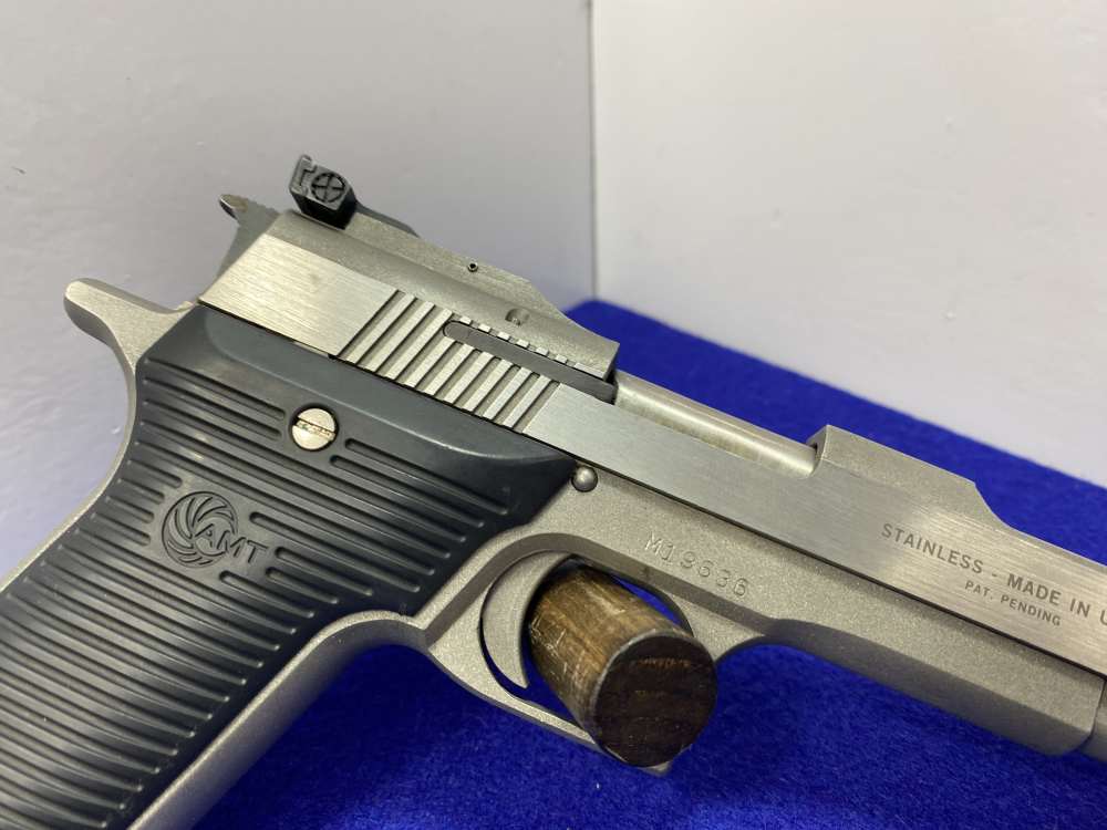 Arcadia Automag II .22 WMR SS 6" *FIRST RIMFIRE MAGNUM AUTOLOADER*-img-18