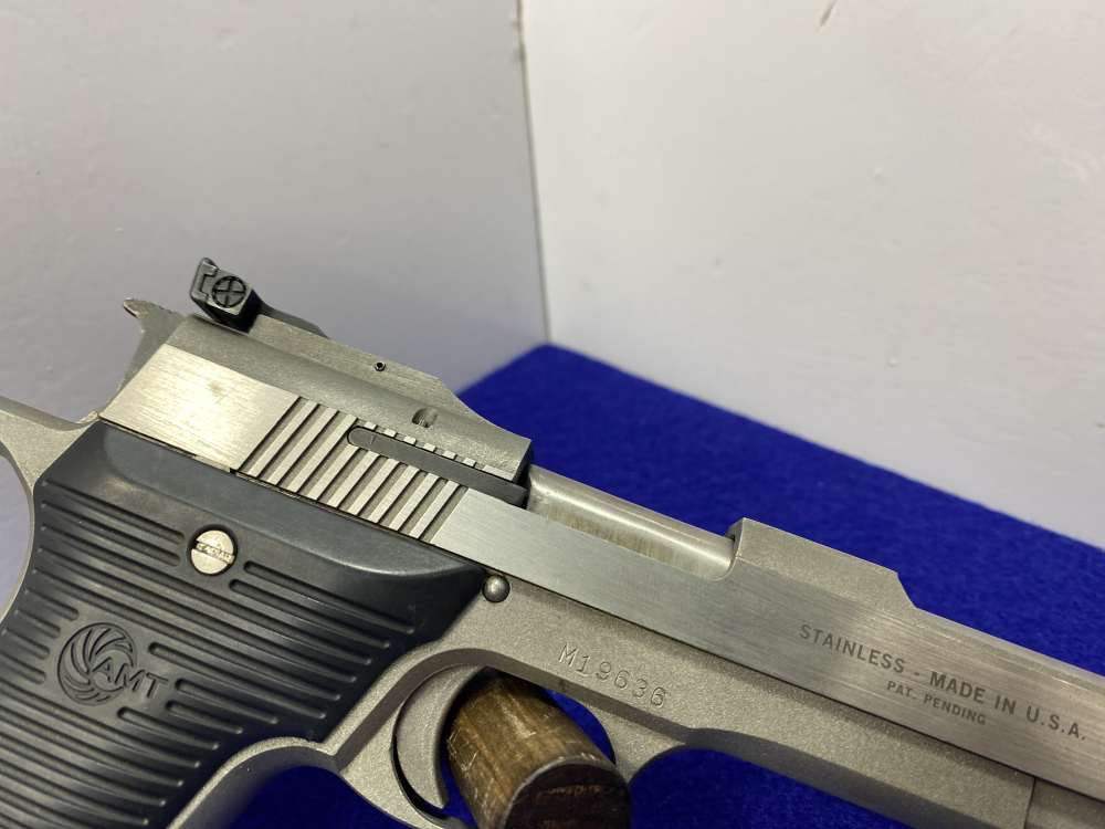 Arcadia Automag II .22 WMR SS 6" *FIRST RIMFIRE MAGNUM AUTOLOADER*-img-16