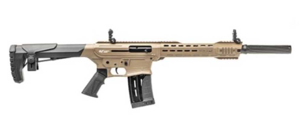 New GForce Arms Semi Automatic 12 GA Shotgun Flat Dark Earth-img-0