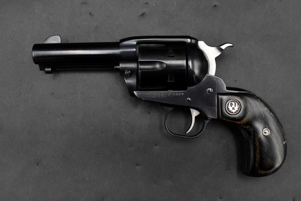 Ruger New Vaquero .45 Colt Birdshead Grip 3.75" BBL Blued Factory Case-img-20