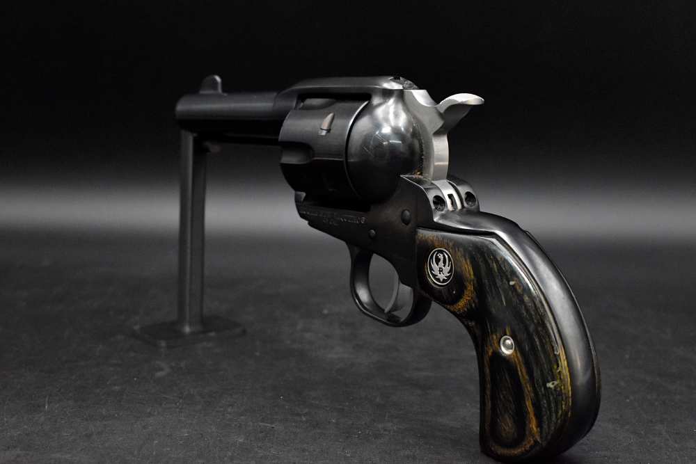 Ruger New Vaquero .45 Colt Birdshead Grip 3.75" BBL Blued Factory Case-img-12