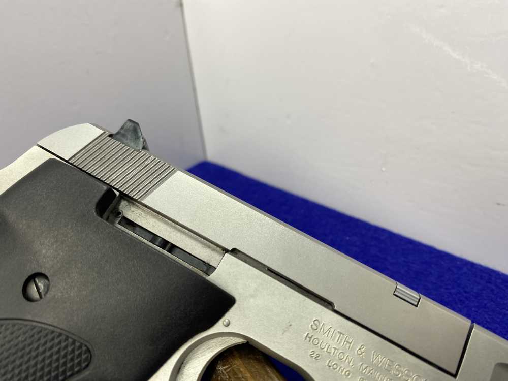 Smith Wesson Model 622 .22 LR SS 4.5" *DISCONTINUED RIMFIRE TARGET PISTOL*-img-15