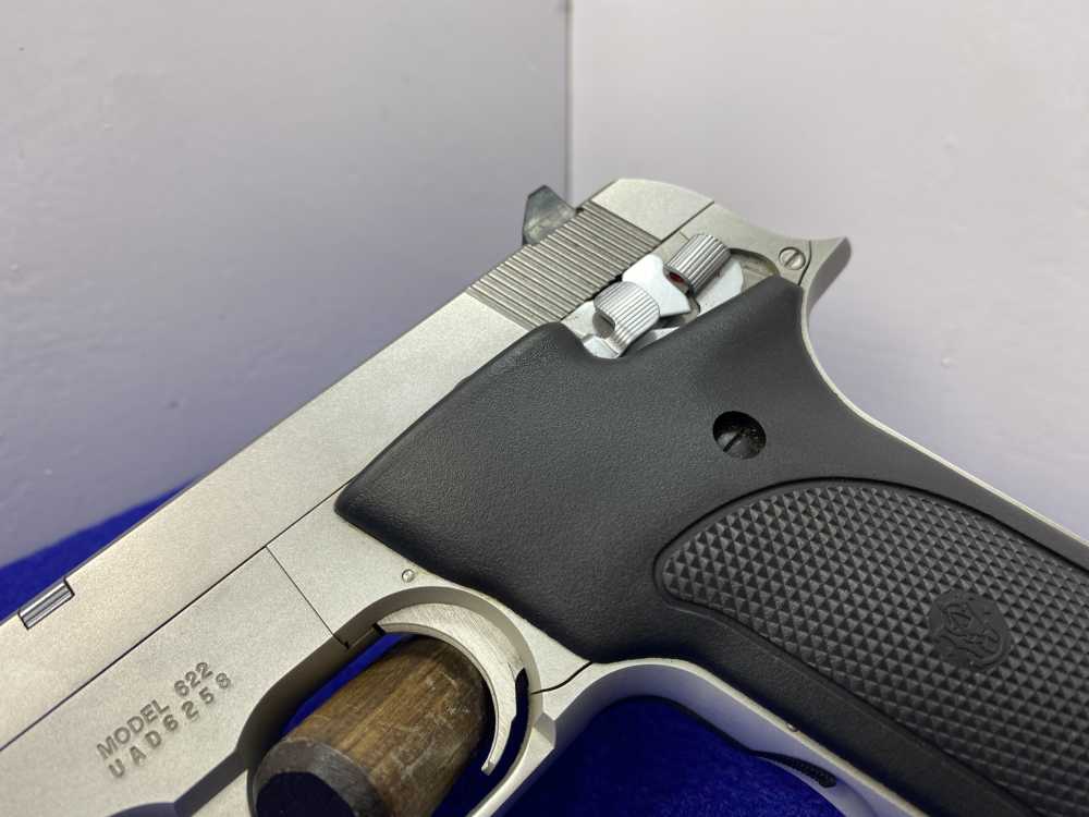 Smith Wesson Model 622 .22 LR SS 4.5" *DISCONTINUED RIMFIRE TARGET PISTOL*-img-7