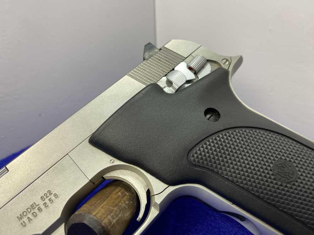 Smith Wesson Model 622 .22 LR SS 4.5" *DISCONTINUED RIMFIRE TARGET PISTOL*-img-5