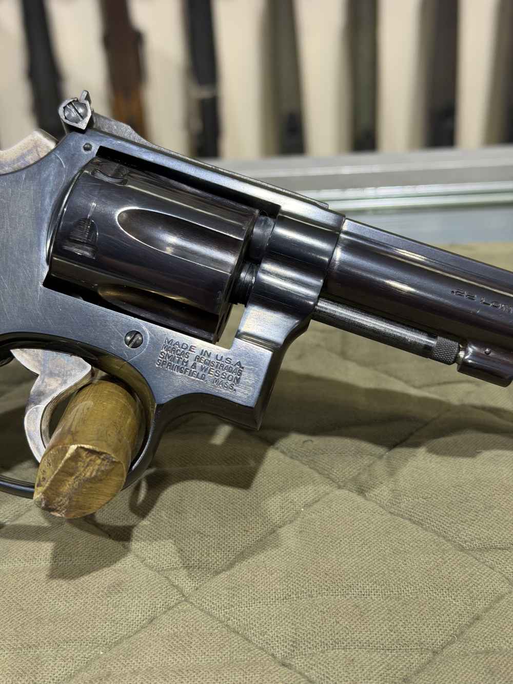 CLEAN Smith & Wesson 17-5 8-3/8 22LR -img-4