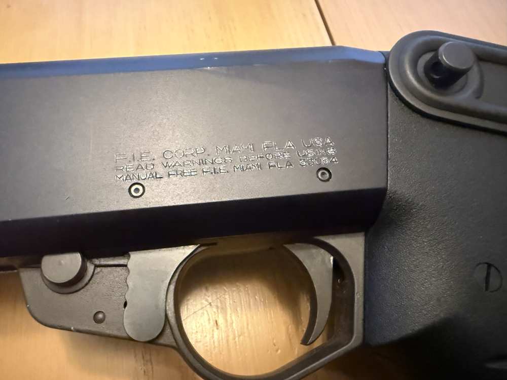 Franchi SPAS-12 1987 FIE Folding Stock Hook + Franchi Fixed Stock 12GA-img-5