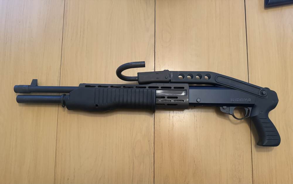 Franchi SPAS-12 1987 FIE Folding Stock Hook + Franchi Fixed Stock 12GA-img-0