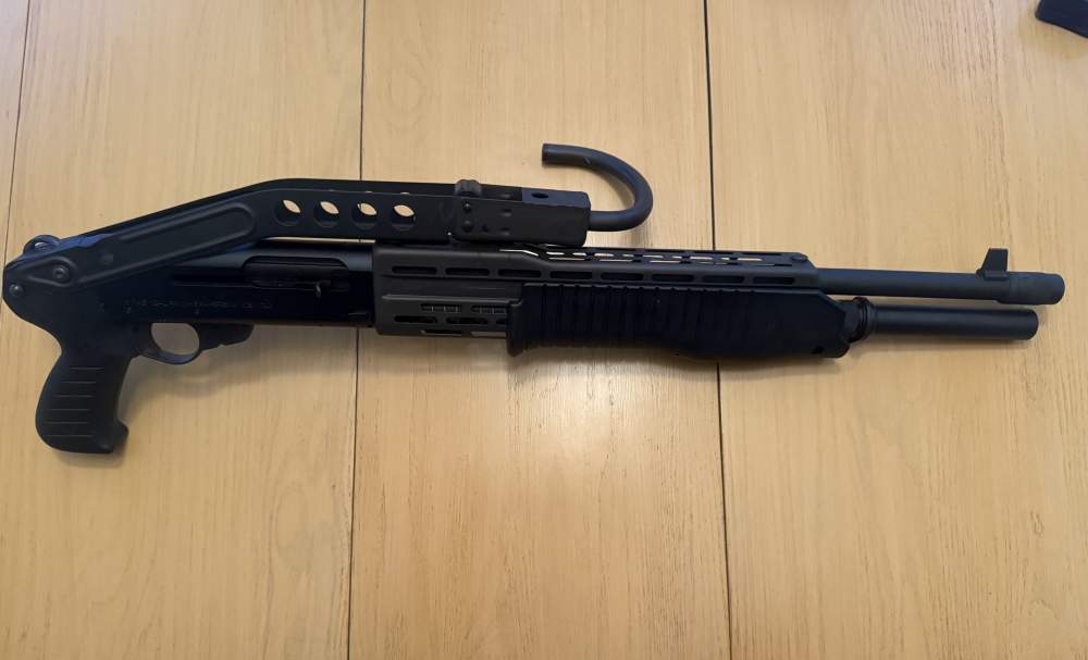 Franchi SPAS-12 1987 FIE Folding Stock Hook + Franchi Fixed Stock 12GA-img-1